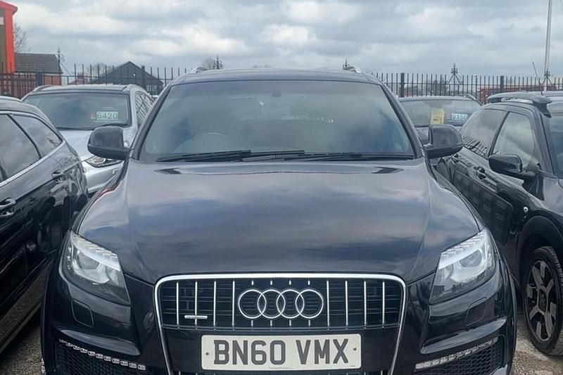 Black Used 2010 Audi Q7 S-Line SUV | £8,395 (Fair price) - Image 1/1