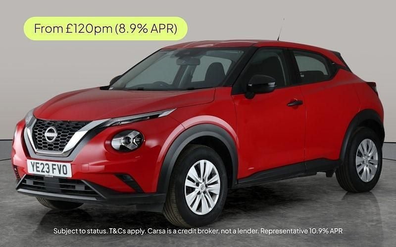Red Used 2022 Nissan Juke Visia SUV | £11,533 (Super price) - Image 1/3