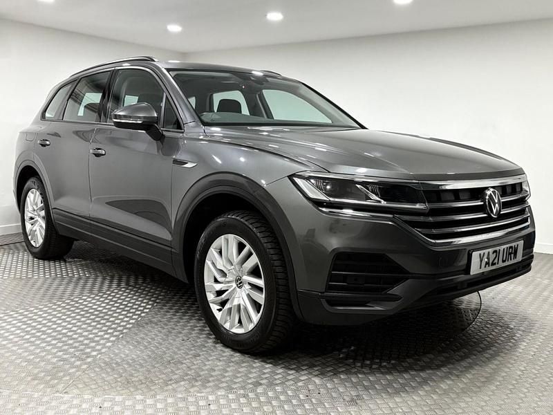 Grey Used 2021 VW Touareg SE SUV | £24,995 - Image 1/4