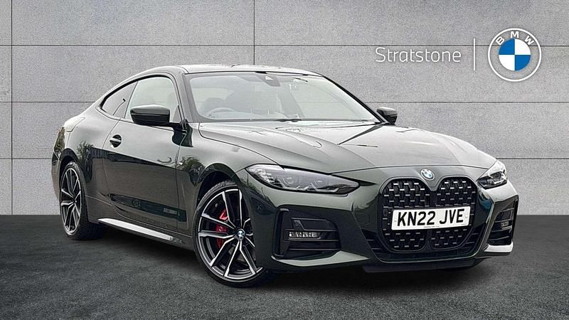 Used BMW 420 M Sport 187 HP (137 kW) 2022 Green Coupe