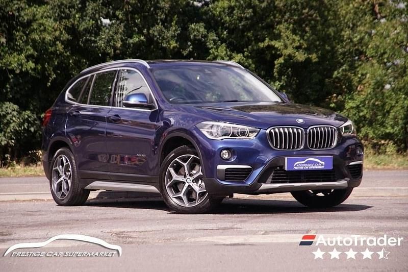 Blue Used 2018 BMW X1 xLine SUV | £15,299 (Fair price) - Image 1/4