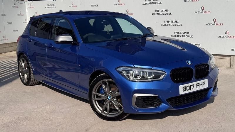 Used BMW M140 M Sport 2017 Blue Hatchback