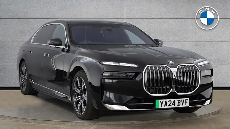 Black Used 2024 BMW i7 Comfort Edition Sedan | £73,999 - Image 1/4