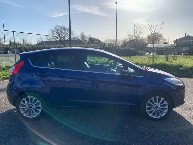 Used Ford Fiesta Titanium X 2017 Blue Hatchback