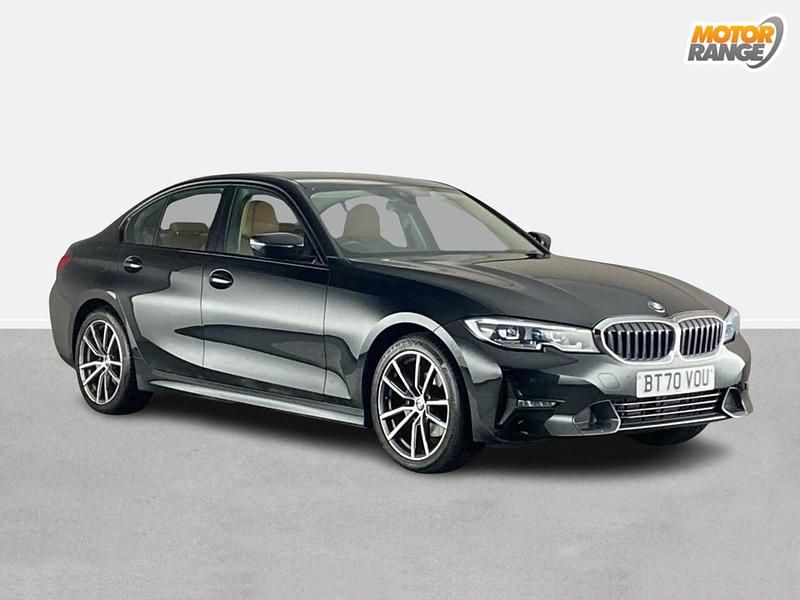 Used BMW 320 Sport Line 2021 Black Sedan