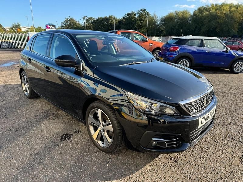 Black Used 2018 Peugeot 308 Allure Hatchback | £6,495 (A bit pricey) - Image 1/4