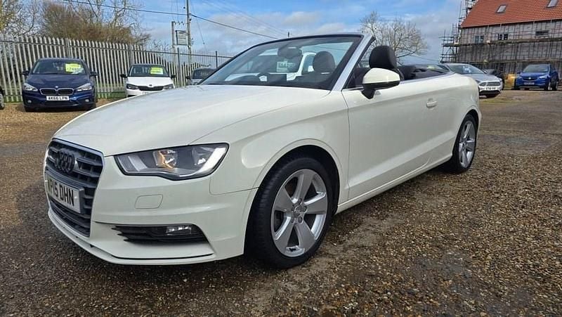 Used Audi A3 Cabriolet Sport 150 HP (110 kW) 2015 White Cabriolet