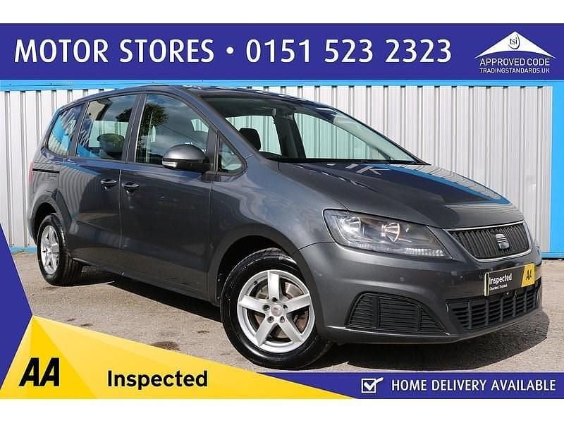 Grey Used 2014 Seat Alhambra Ecomotive MPV | £6,195 (A bit pricey) - Image 1/4