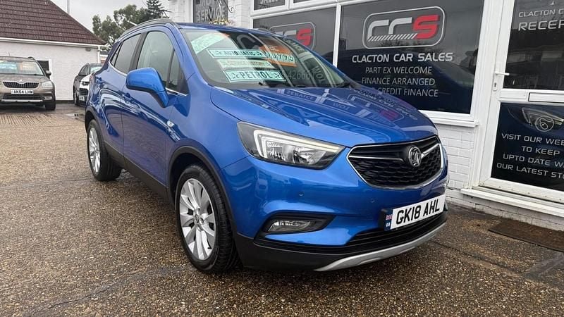 Blue Used 2018 Vauxhall Mokka X Elite SUV | £10,995 (A bit pricey) - Image 1/4