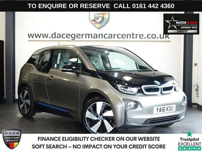 Silver Used 2016 BMW i3 Comfort Edition Hatchback | £8,740 (Fair price) - Image 1/4