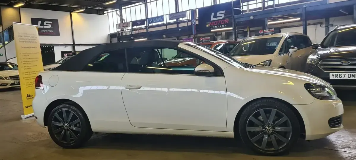 Used VW Golf Cabriolet SE 2012 White Cabriolet