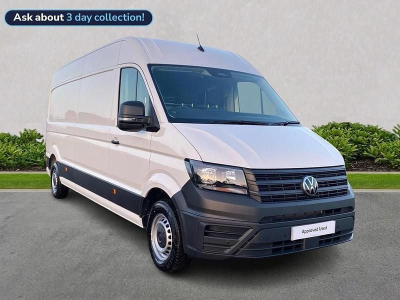 White Used 2025 VW Crafter Van | £39,999 (Expensive) - Image 1/4