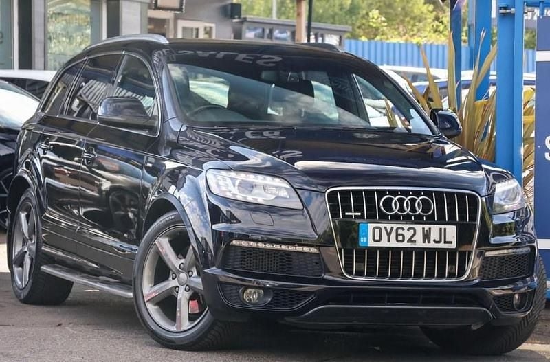 Black Used 2013 Audi Q7 S-line plus SUV | £10,991 (Fair price) - Image 1/3