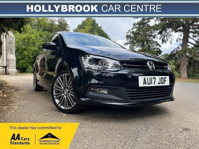Black Used 2017 VW Polo BlueGT Hatchback | £14,990 (Fair price) - Image 1/3