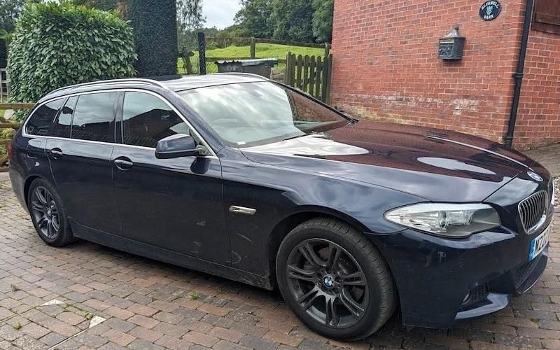 Used BMW 520 M Sport 184 HP (135 kW) 2013 Blue Estate
