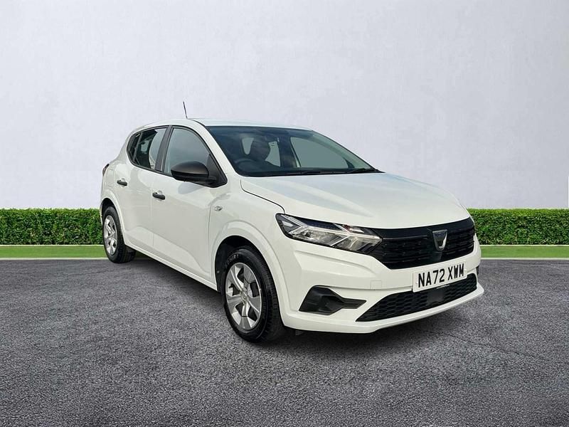 White Used 2022 Dacia Sandero Essentiel Hatchback | £8,499 (Good price) - Image 1/4