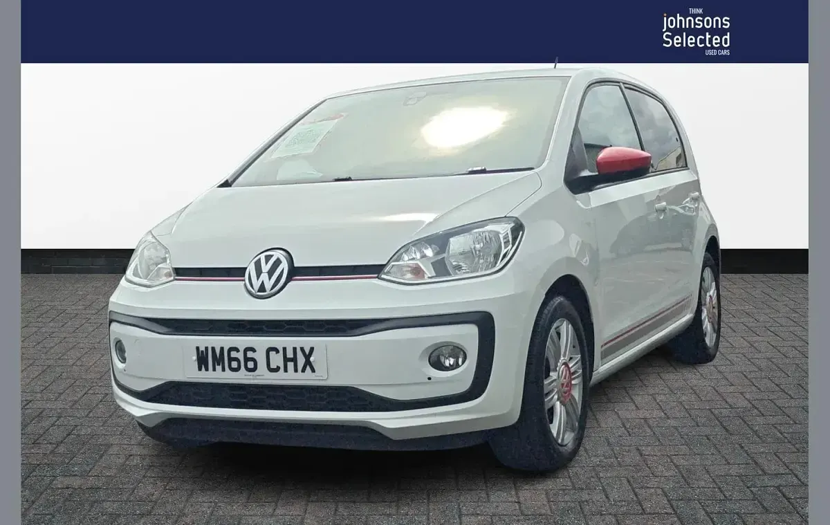 Used VW up! Beats 75 HP (55 kW) 2016 White Hatchback