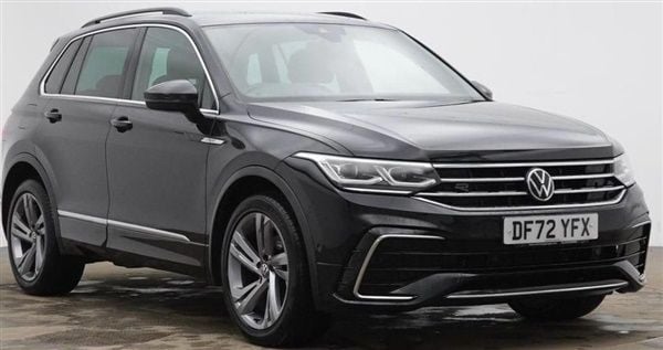 Black Used 2023 VW Tiguan R-line Edition SUV | £34,680 - Image 1/1