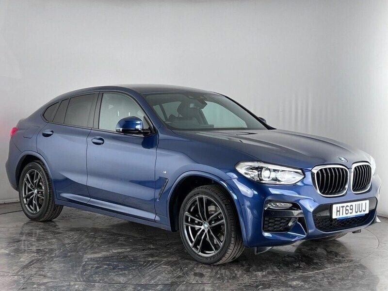 Blue Used 2020 BMW X4 M Sport SUV | £24,150 (Good price) - Image 1/3