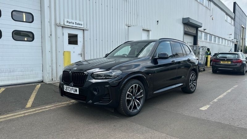 Black Used 2023 BMW X3 M Sport SUV | £40,800 (A bit pricey) - Image 1/4