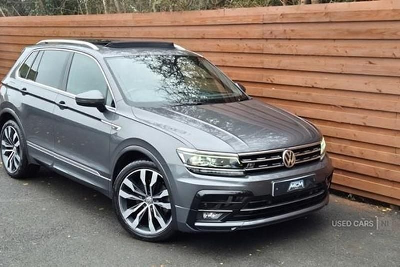Grey Used 2019 VW Tiguan R-line SUV | £18,950 (Fair price) - Image 1/1