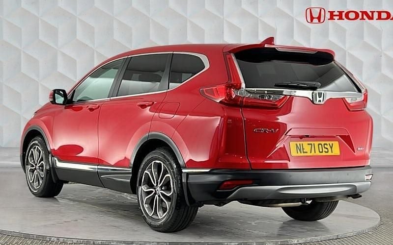 Used Honda CR-V Hybrid 184 HP (135 kW) 2021 Rallye red SUV