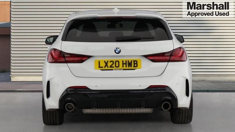 Used BMW M135 Comfort Edition 306 HP (225 kW) 2020 White Hatchback