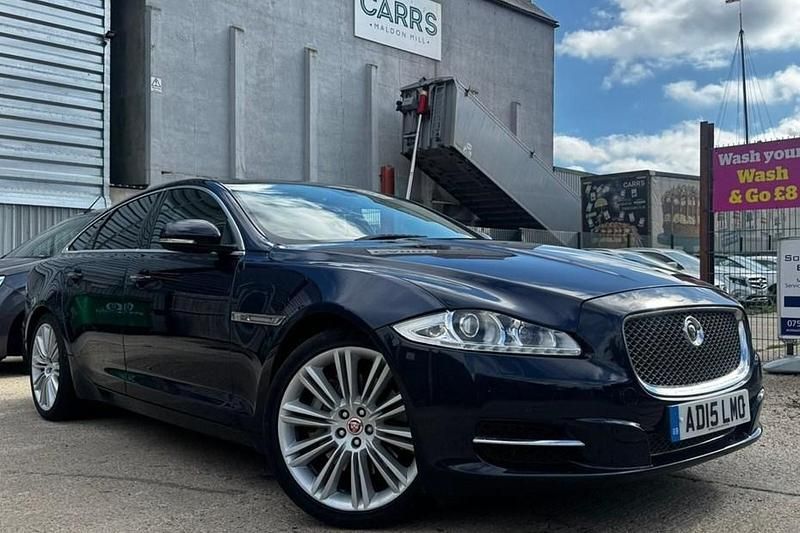 Blue Used 2015 Jaguar XJ Portfolio Sedan | £13,700 (Good price) - Image 1/1