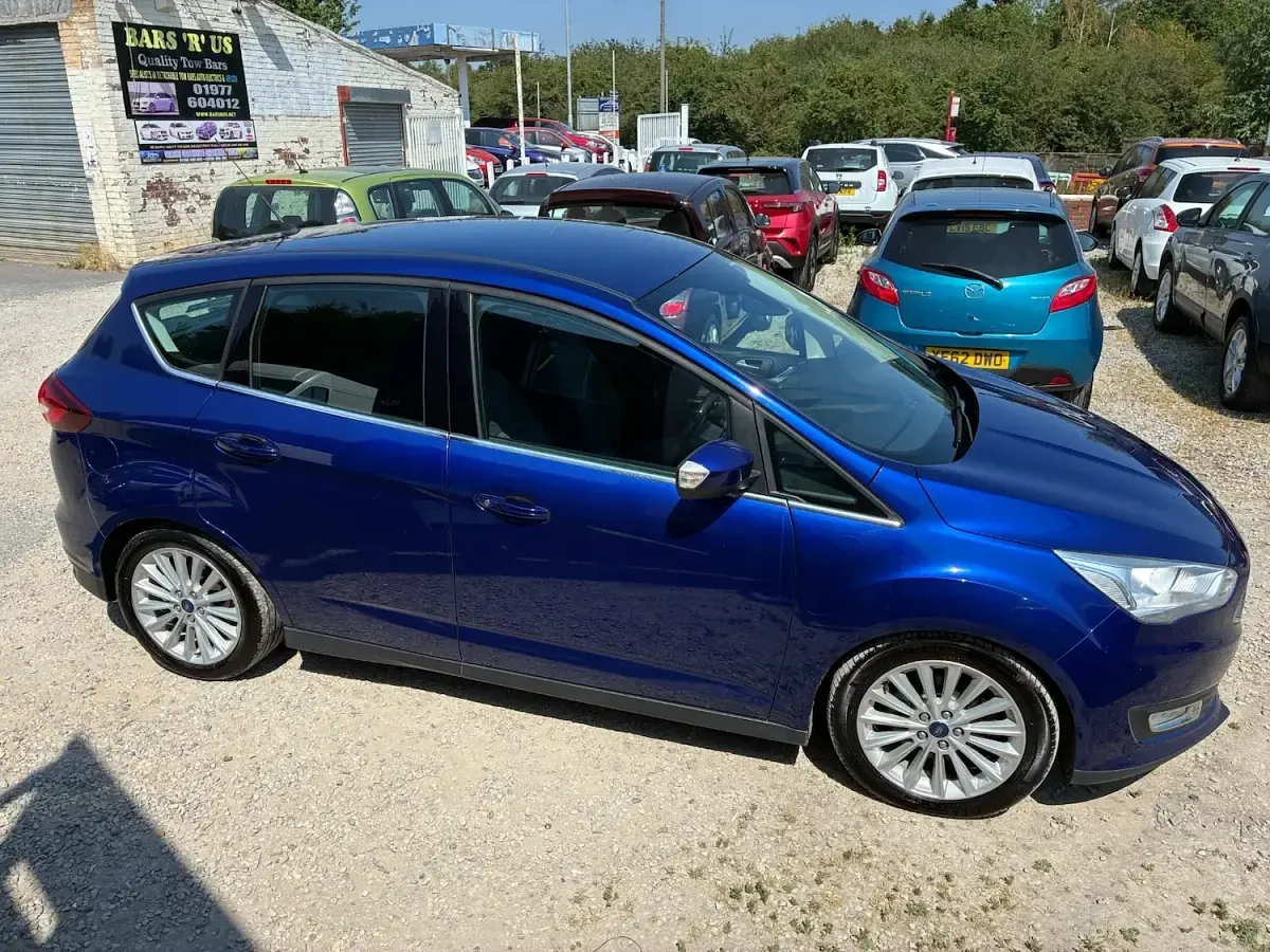 Used Ford C-MAX Titanium 150 HP (110 kW) 2017 Blue MPV