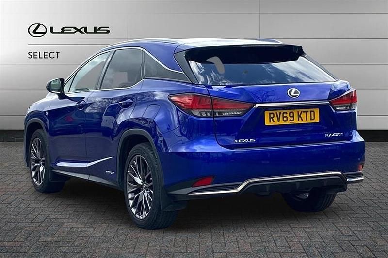 Used Lexus RX450h Sport Line 313 HP (230 kW) 2019 Blue SUV