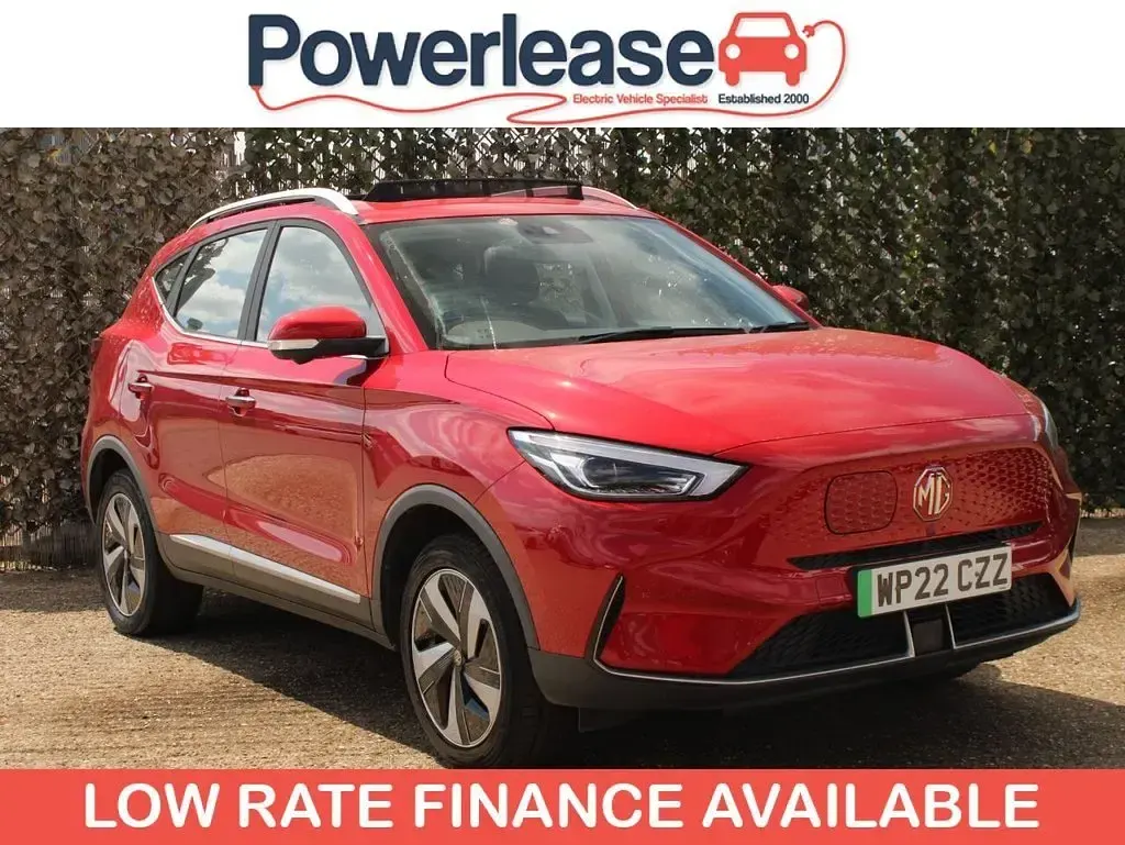 Used MG ZS Trophy 130 kW (177 HP) 2022 Red SUV