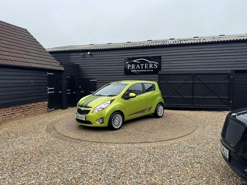 Used Chevrolet Spark LS 68 HP (50 kW) 2010 Green Hatchback