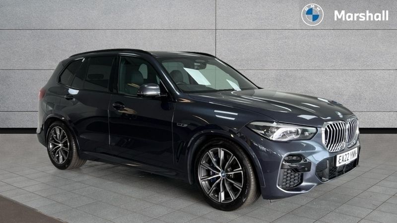 Grey Used 2022 BMW X5 M Sport SUV | £43,596 (Fair price) - Image 1/4
