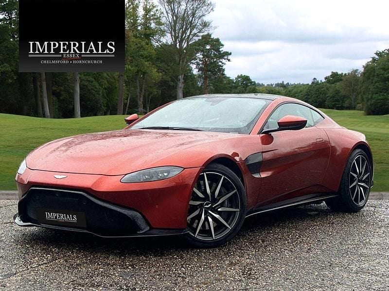 Orange Used 2018 Aston Martin V8 Vantage Coupe | £67,948 (Good price) - Image 1/4