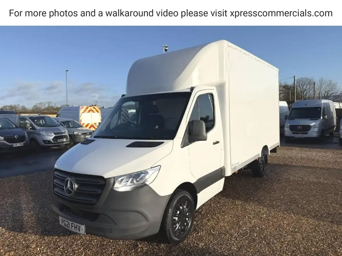 Used Mercedes Sprinter Progressive 143 HP (105 kW) 2021 White Van