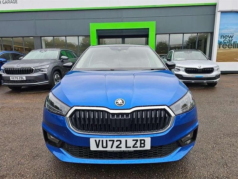 Used Skoda Fabia Colour Edition 109 HP (80 kW) 2022 Blue Hatchback