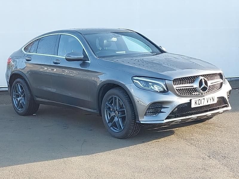 Used Mercedes GLC250 AMG Line Premium 204 HP (150 kW) 2017 Grey Coupe