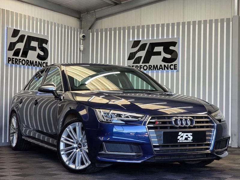 Blue Used 2017 Audi S4 Comfort Sedan | £22,500 (Expensive) - Image 1/4