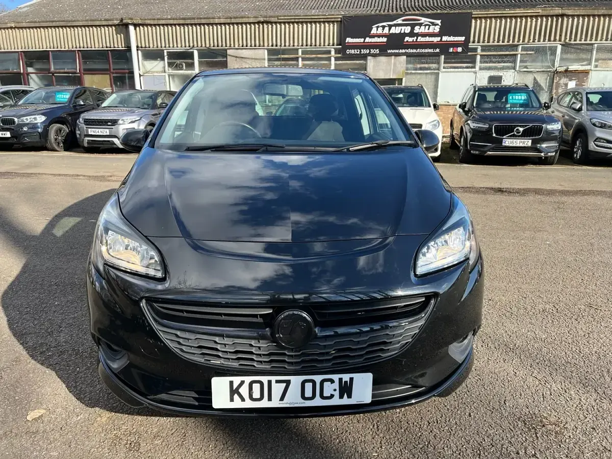 Used Vauxhall Corsa Edition 2017 Black Hatchback