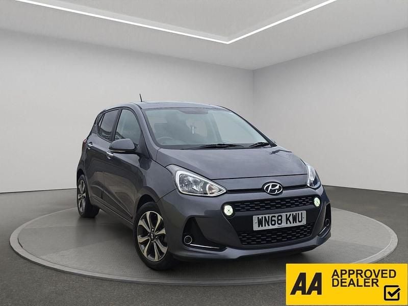 Grey Used 2018 Hyundai i10 Premium SE Hatchback | £7,900 (Good price) - Image 1/4