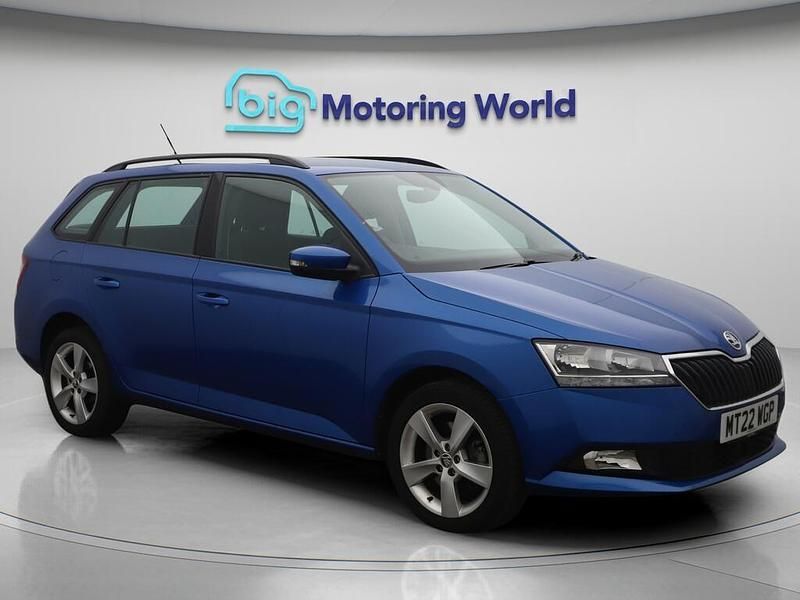 Blue Used 2022 Skoda Fabia SE L Hatchback | £14,400 (Fair price) - Image 1/4