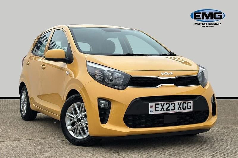 Yellow Used 2023 Kia Picanto 2 Hatchback | £11,745 (Fair price) - Image 1/3