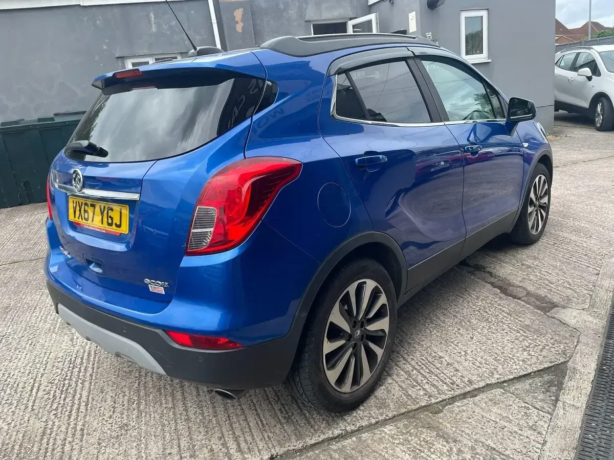Used Vauxhall Mokka X Elite 110 HP (80 kW) 2017 Blue SUV