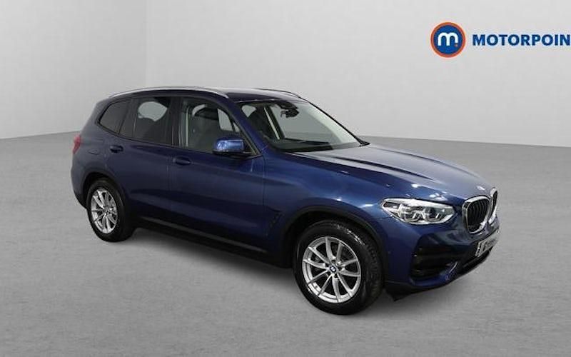 Used BMW X3 190 HP (139 kW) 2020 Blue SUV