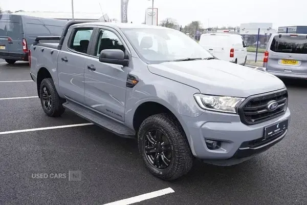 Begagnad Ford Ranger XLT 2022 Grå Pickup
