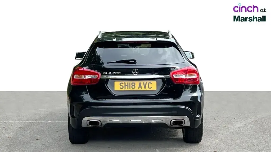 Used Mercedes GLA200 AMG line 154 HP (113 kW) 2018 Black SUV