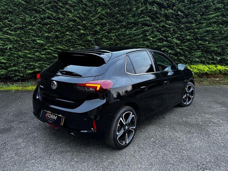 Used Vauxhall Corsa Ultimate 130 HP (95 kW) 2021 Black Hatchback