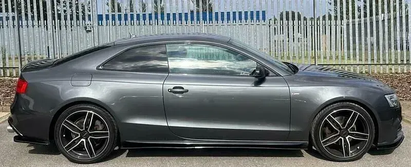 Used Audi A5 Black Edition 190 HP (139 kW) 2015 Grey Coupe