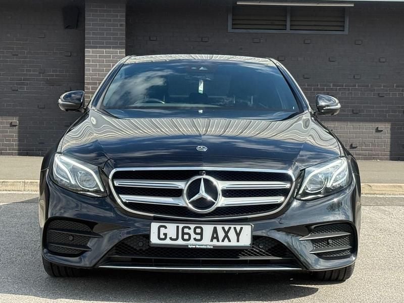 Used Mercedes E400 AMG line 2019 Black Sedan
