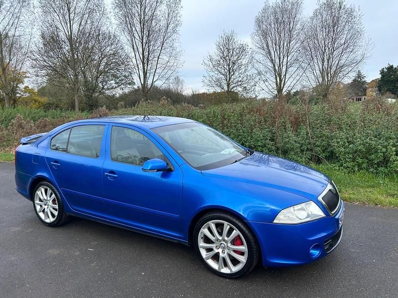Blue Used 2007 Skoda Octavia vRS Hatchback | £4,000 (A bit pricey) - Image 1/4